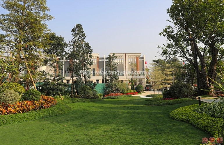 恒大海泉湾花园实景图