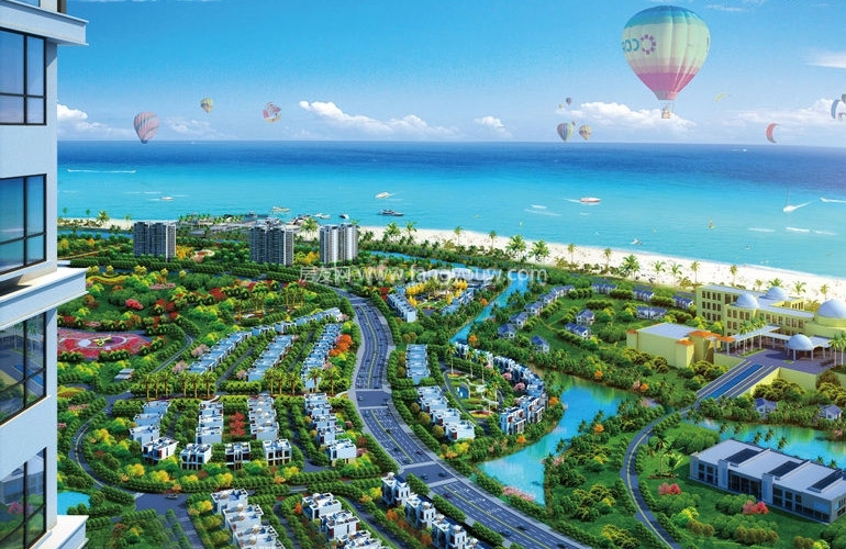 恒大海泉湾花园效果图