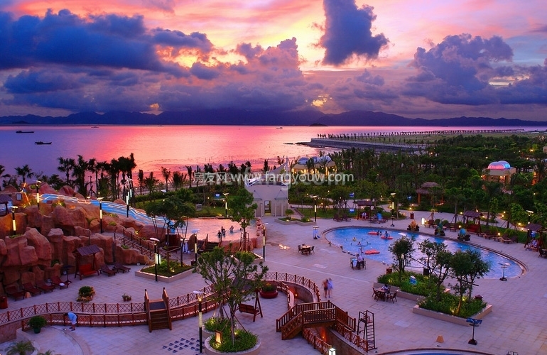 恒大海泉湾花园周边配套：海泉湾海洋温泉