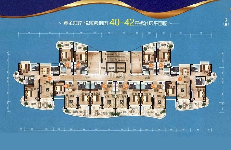 40-42座平面图