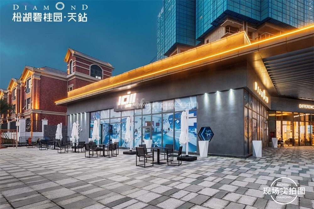 松湖碧桂园天钻实景图
