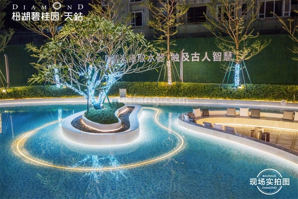松湖碧桂园天钻实景图