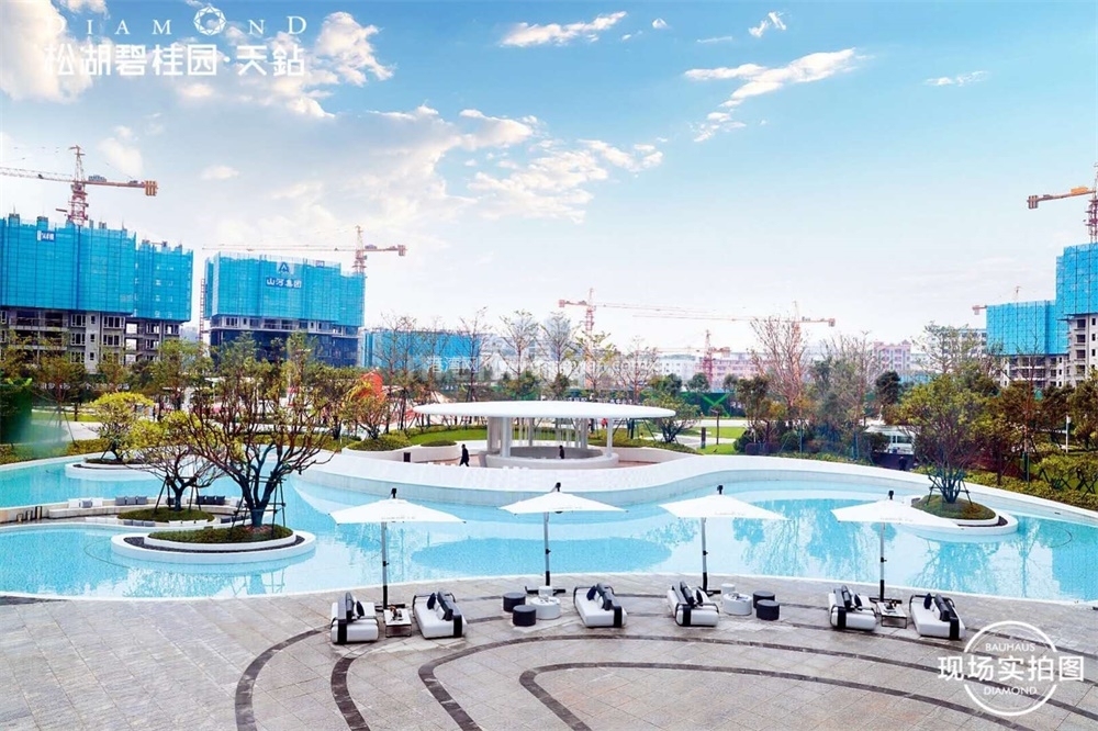 松湖碧桂园天钻实景图