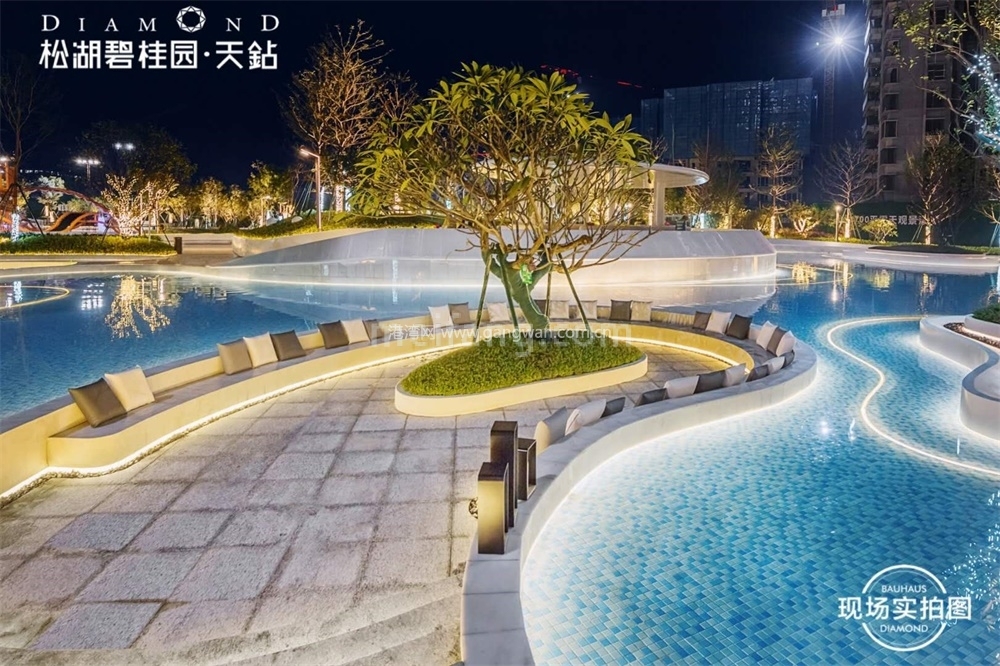 松湖碧桂园天钻实景图