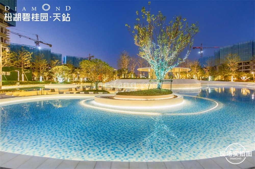 松湖碧桂园天钻实景图