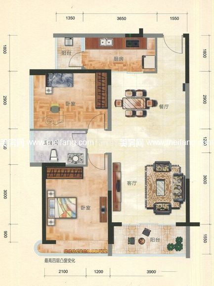 北海名座三期北海&middot;名座三期三期8#9#02、05户型10#02户型