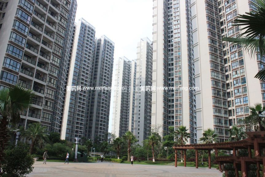 北海名座三期远看一期二期实景图