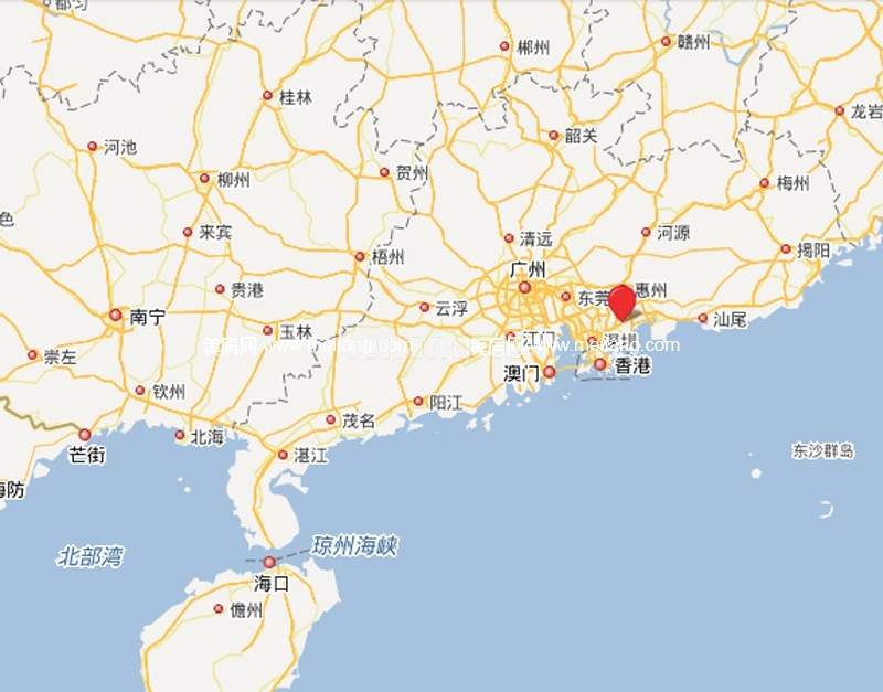 碧桂园深荟城区位图