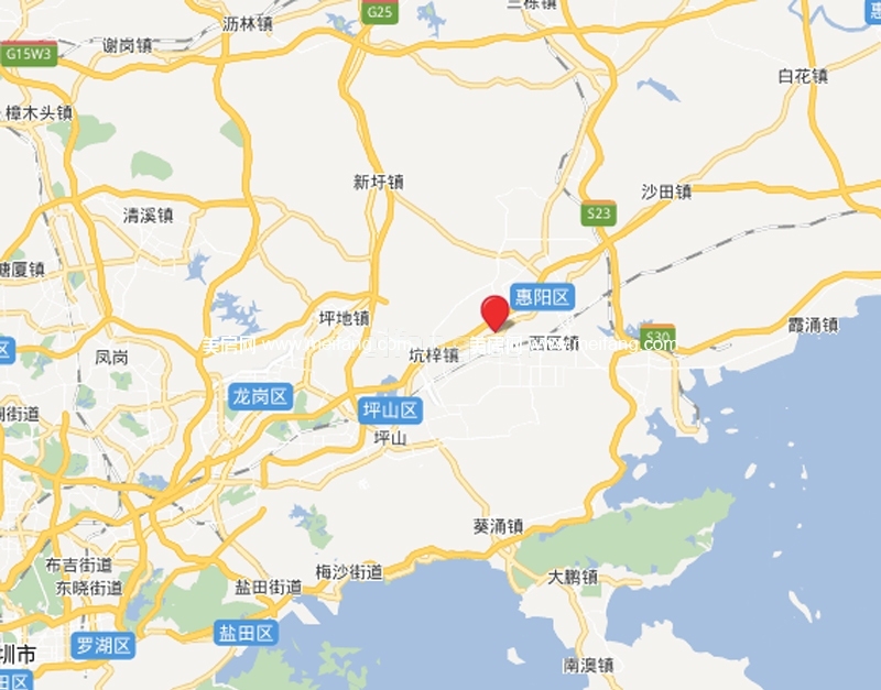 碧桂园深荟城区位图