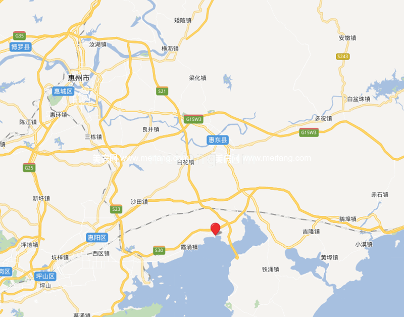 碧桂园十里银滩区位图