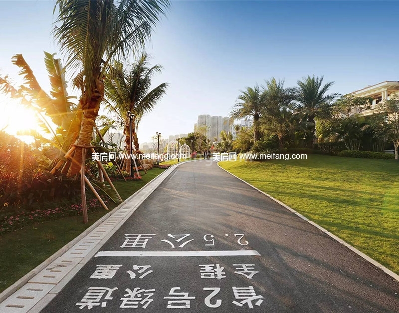 碧桂园十里银滩周边配套：绿道