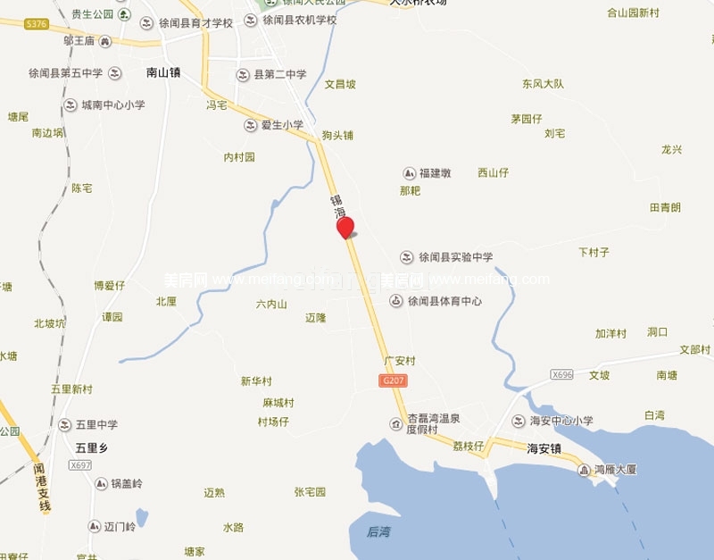 新科桃园区位图