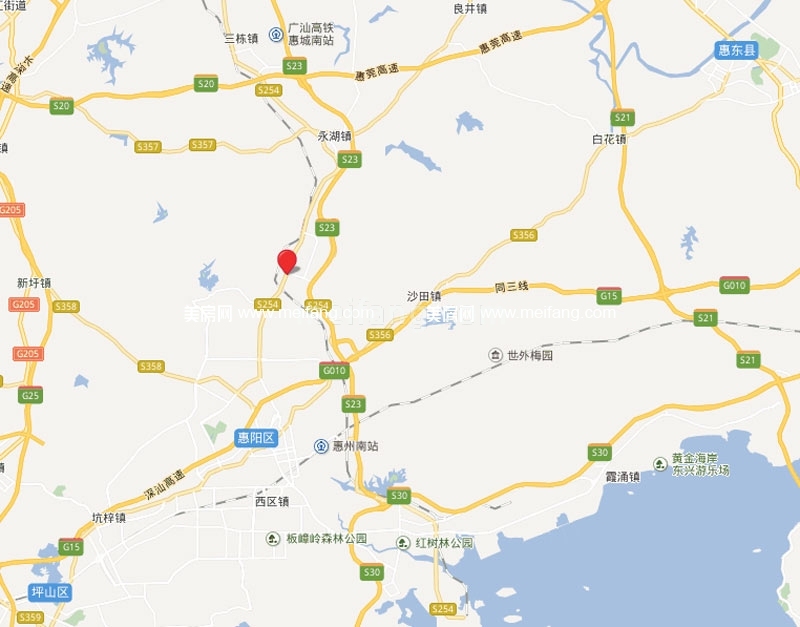 龙光玖龙山区位图