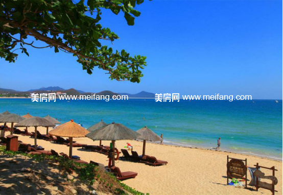 三亚大东海沙滩美景