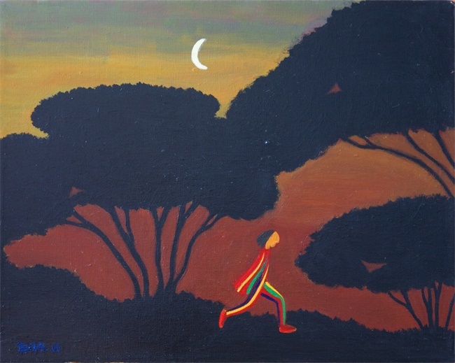 守望童真 ----青年女画家郝颉宇作品赏析 守望童真 ----青年女画家郝颉宇作品赏析