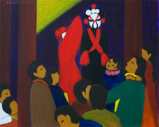 守望童真 ----青年女画家郝颉宇作品赏析 守望童真 ----青年女画家郝颉宇作品赏析