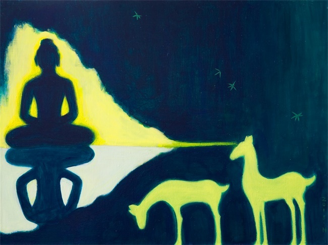 守望童真 ----青年女画家郝颉宇作品赏析 守望童真 ----青年女画家郝颉宇作品赏析