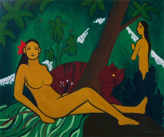 守望童真 ----青年女画家郝颉宇作品赏析 守望童真 ----青年女画家郝颉宇作品赏析