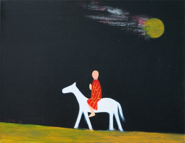 守望童真 ----青年女画家郝颉宇作品赏析 守望童真 ----青年女画家郝颉宇作品赏析