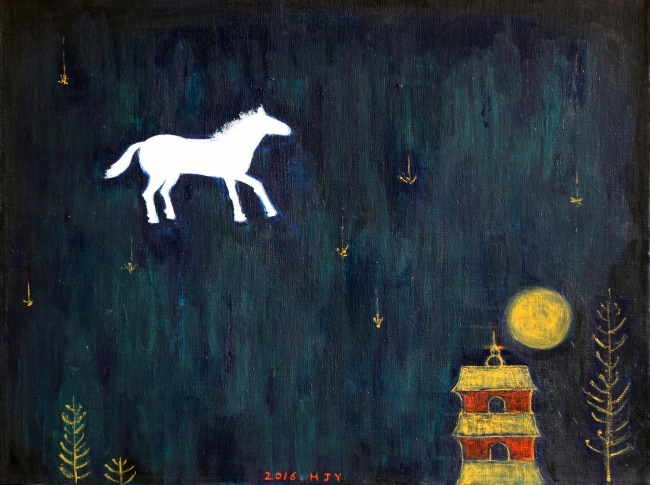 守望童真 ----青年女画家郝颉宇作品赏析 守望童真 ----青年女画家郝颉宇作品赏析