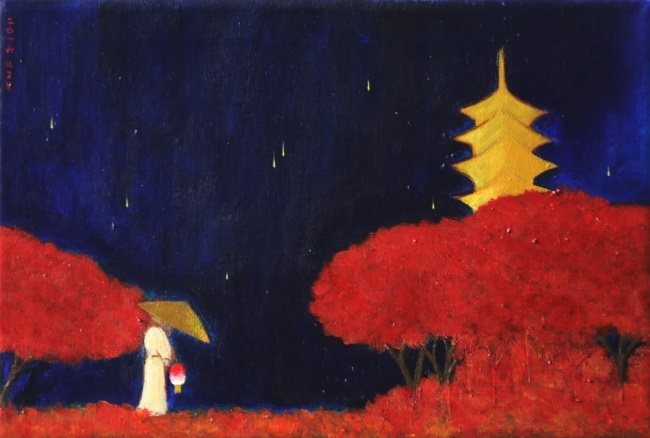 守望童真 ----青年女画家郝颉宇作品赏析 守望童真 ----青年女画家郝颉宇作品赏析