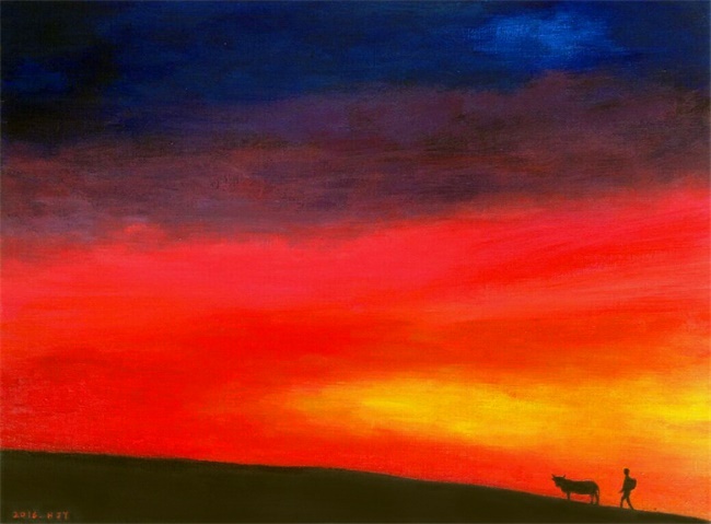 守望童真 ----青年女画家郝颉宇作品赏析 守望童真 ----青年女画家郝颉宇作品赏析