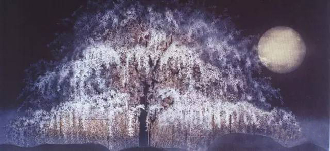 尾形光琳 《红白梅图》屏风 尾形光琳 《红白梅图》屏风