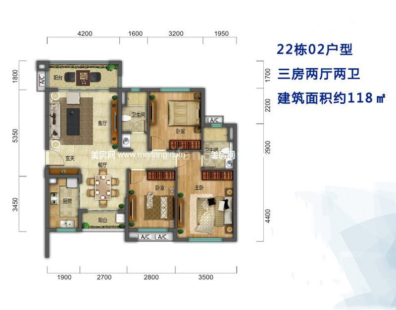 18-21、23-25栋01、02户型、22栋02户型