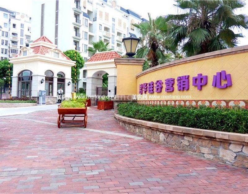 君华硅谷小区入口实景图