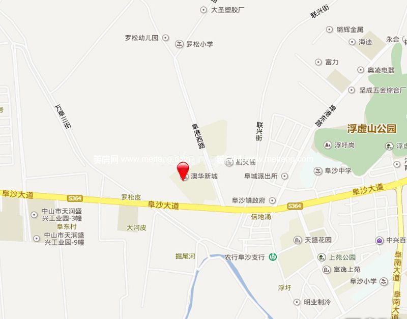 澳华花园交通图