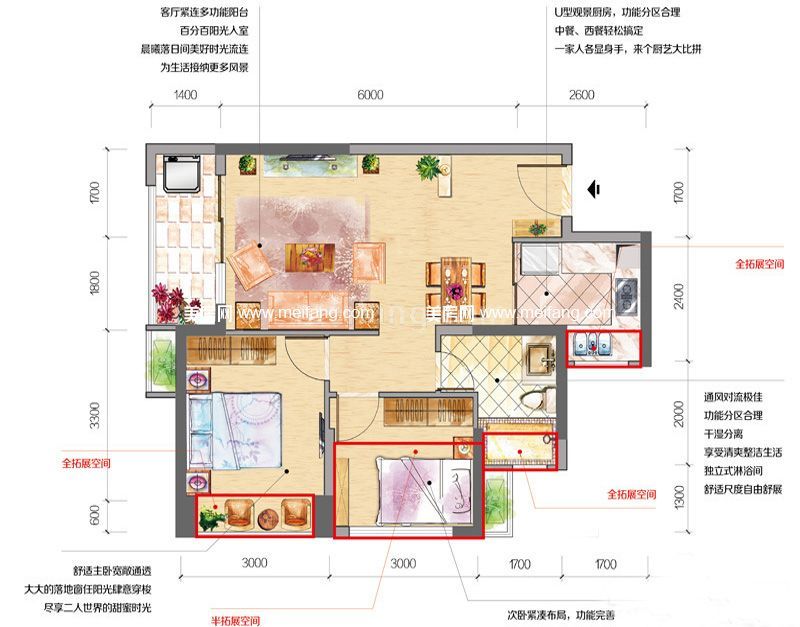 中骏四季阳光B1户型