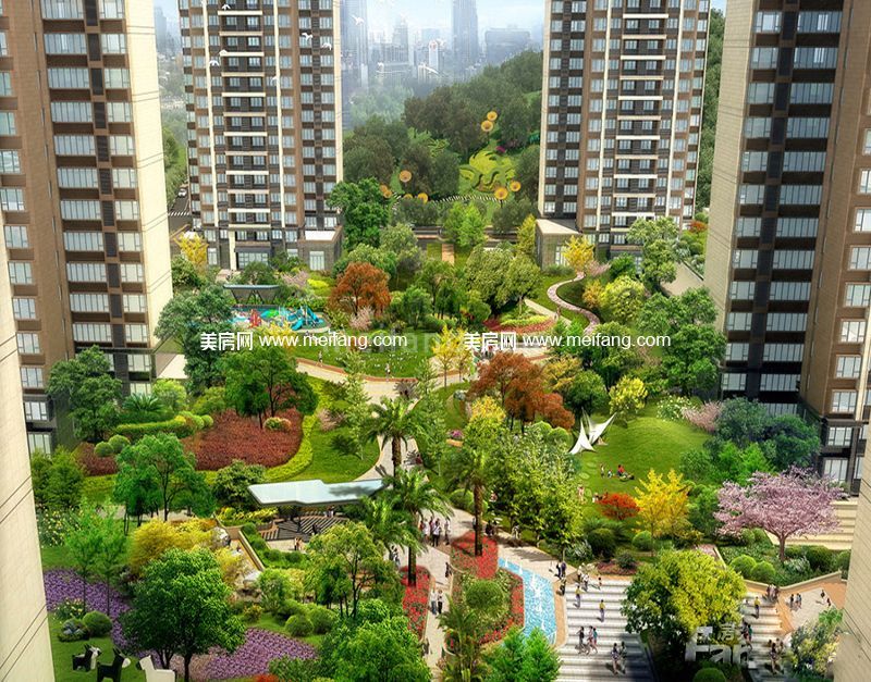 中骏四季阳光园林效果图