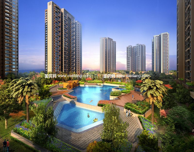 中骏四季阳光泳池效果图