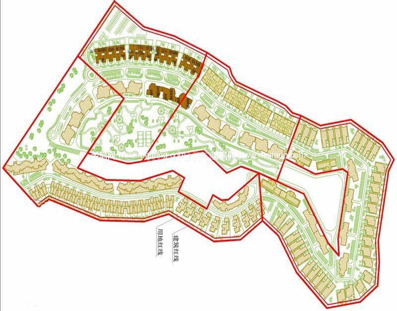 银湖山庄规划图