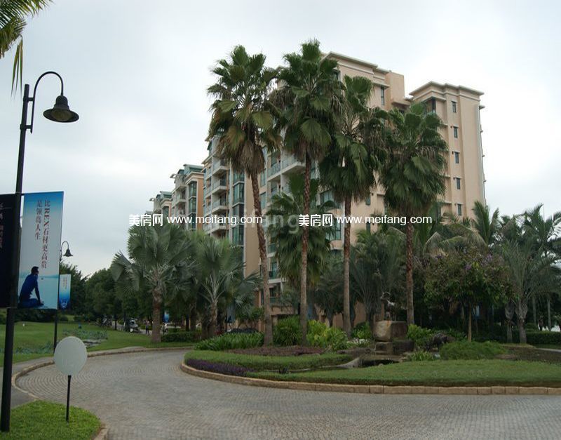 银湖山庄小区实景图