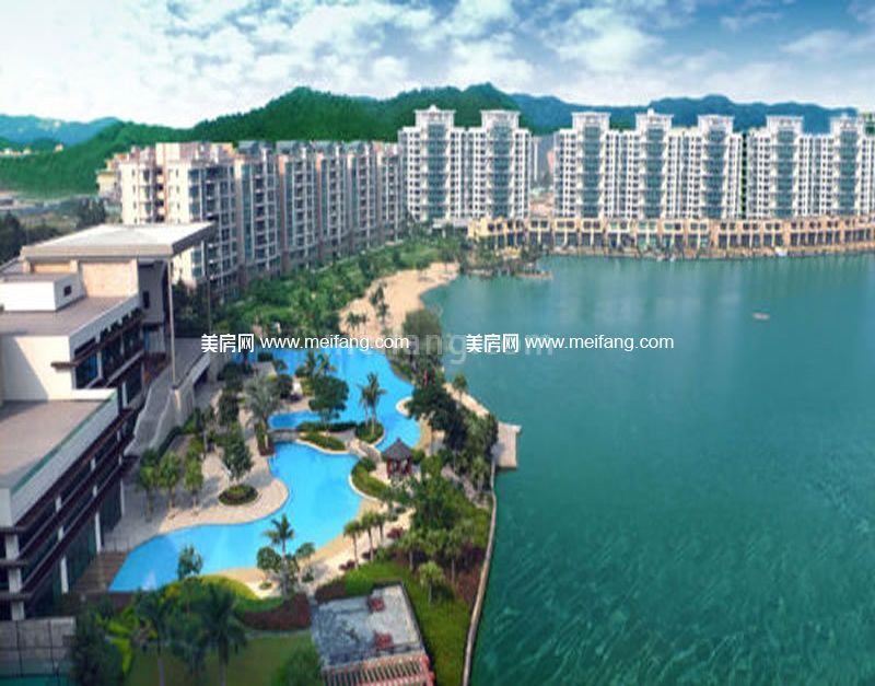 银湖山庄小区实景图