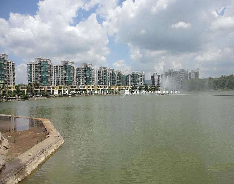 银湖山庄小区实景图