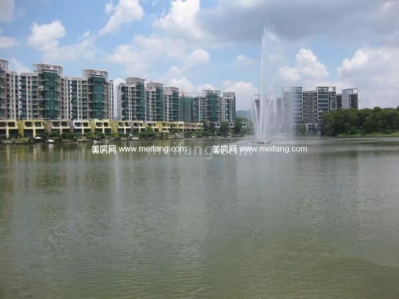 银湖山庄小区实景图