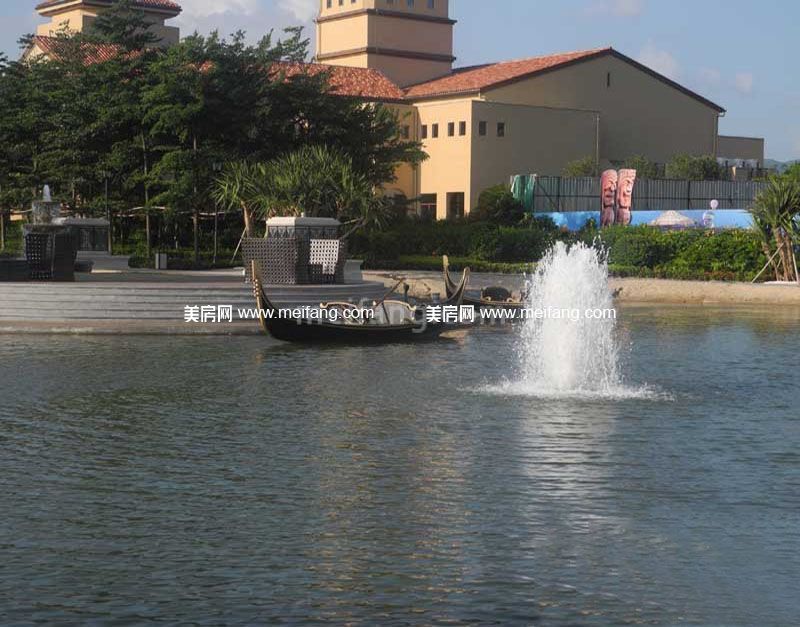 惠州富力湾小区内部实景图