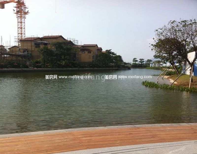 惠州富力湾小区实景图