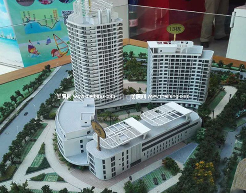 惠州富力湾沙盘实景图
