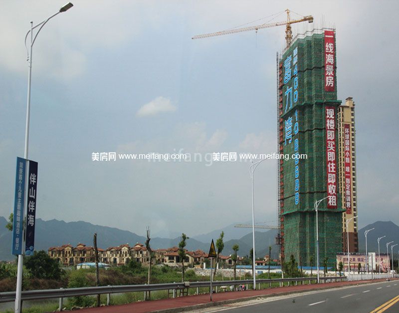 惠州富力湾项目工程进度实景图