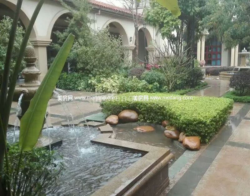 惠州富力湾项目营销中心园林实景图