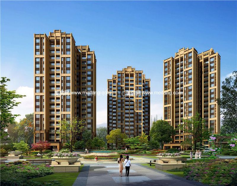 汉邦&middot;雍景居楼栋效果图