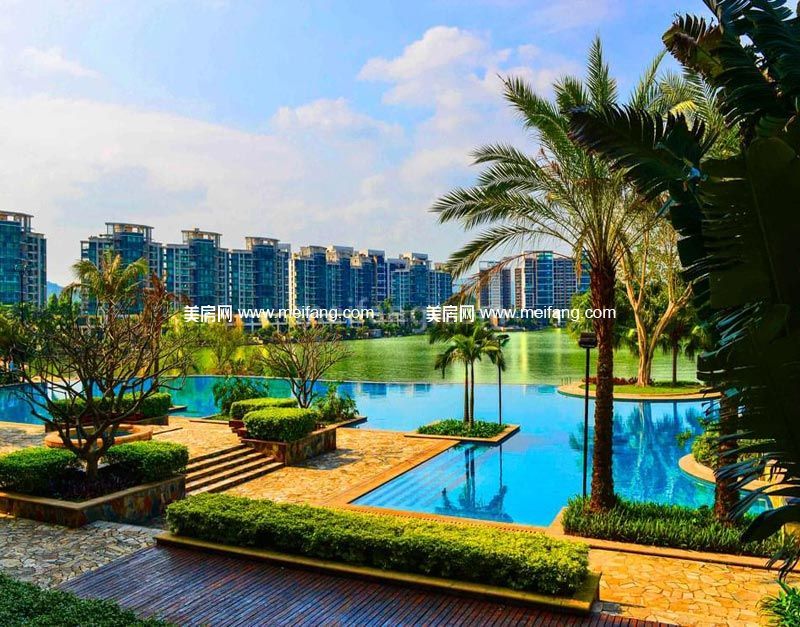 银湖山庄小区实景图