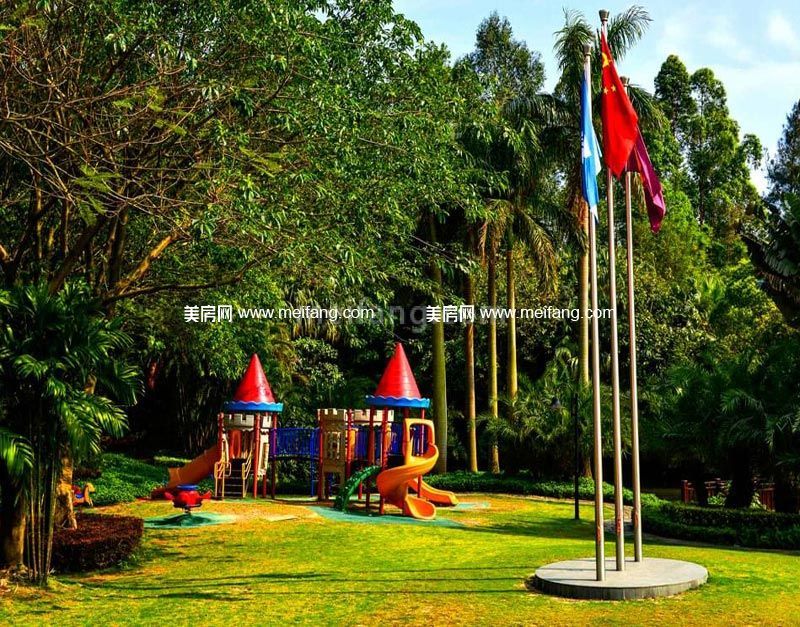 银湖山庄小区实景图