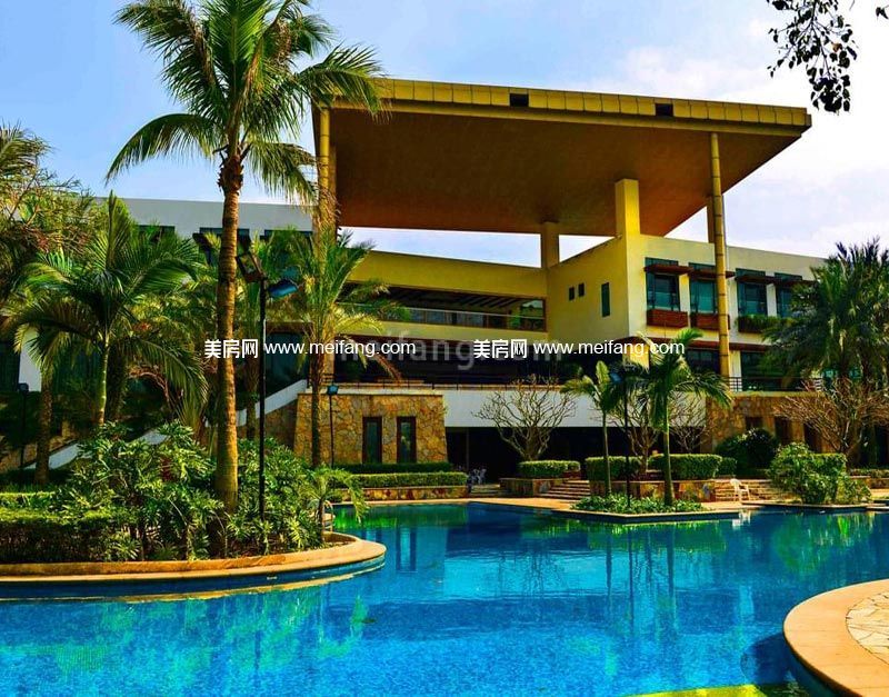 银湖山庄小区实景图