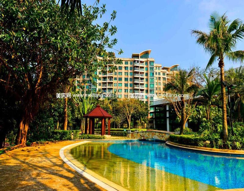 银湖山庄小区实景图