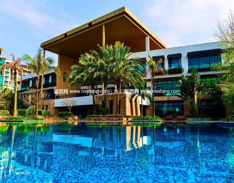 银湖山庄小区实景图