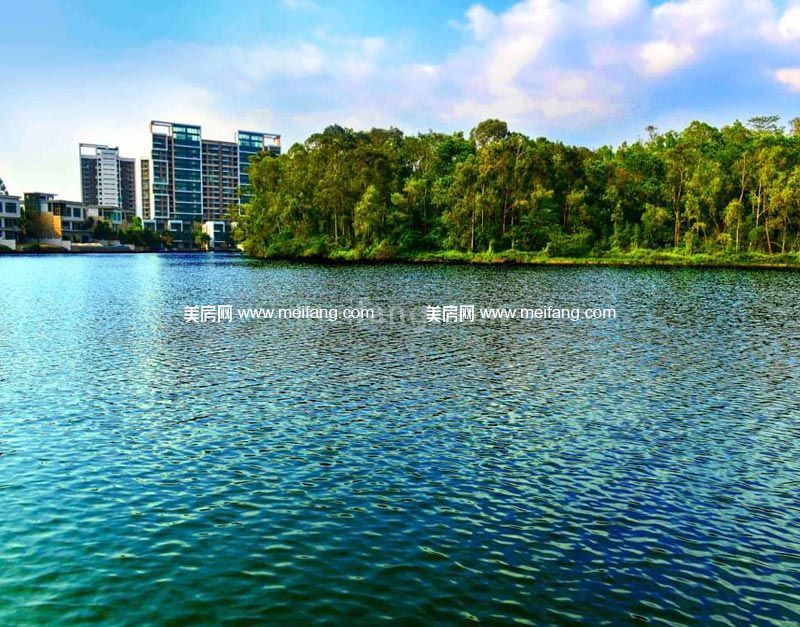 银湖山庄小区实景图